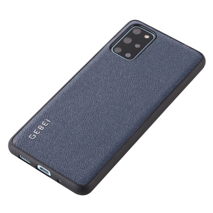 For Galaxy S20 Ultra GEBEI Full-coverage Shockproof Leather Protective Case(Blue)-garmade.com