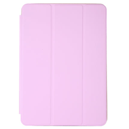 For iPad 10.2 Horizontal Flip Smart Leather Case with Three-folding Holder(Pink)-garmade.com