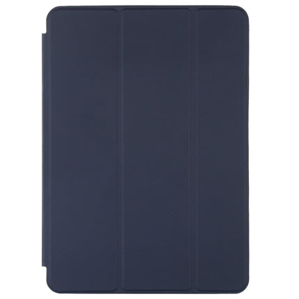 For iPad 10.2 Horizontal Flip Smart Leather Case with Three-folding Holder(Navy Blue)-garmade.com
