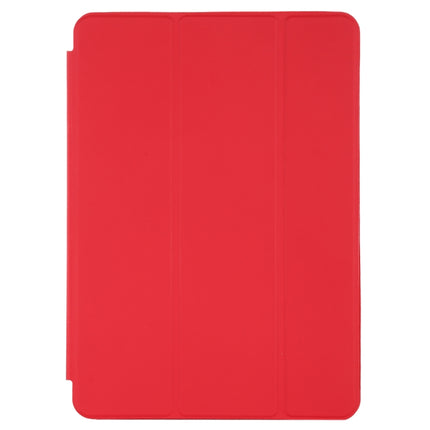 For iPad Air 3 10.5 inch Horizontal Flip Smart Leather Case with Three-folding Holder(Red)-garmade.com