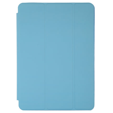 For iPad Air 3 10.5 inch Horizontal Flip Smart Leather Case with Three-folding Holder(Sky Blue)-garmade.com