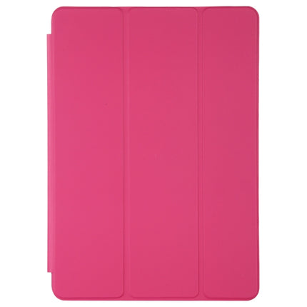 For iPad Air 3 10.5 inch Horizontal Flip Smart Leather Case with Three-folding Holder(Rose Red)-garmade.com