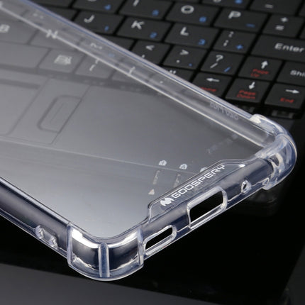 For Galaxy S20+ GOOSPERY SUPER Protect Four Corners Shockproof Soft TPU Case(Transparent)-garmade.com