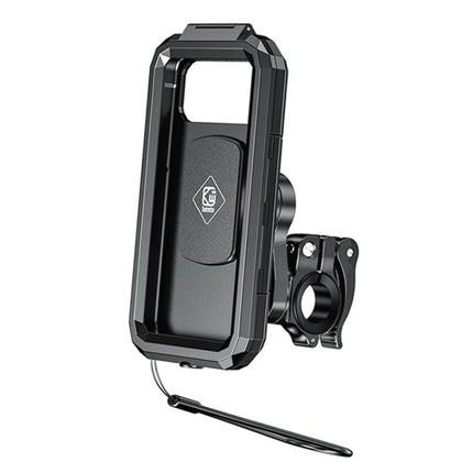 M18L-QD Motorcycle / Bicycle Waterproof Quick Release Mobile Phone Holder-garmade.com