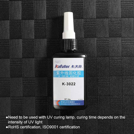 Kafuter K-3022 UV Light Curing Adhesive-garmade.com