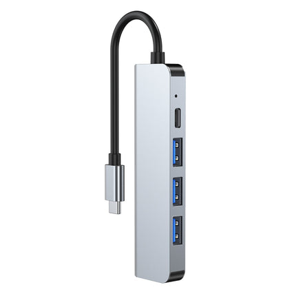 5 in 1 USB-C / Type-C to USB Docking Station HUB Adapter-garmade.com