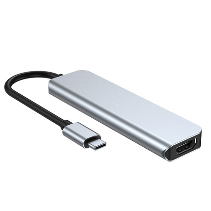 5 in 1 USB-C / Type-C to USB Docking Station HUB Adapter-garmade.com