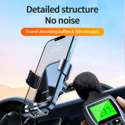 JOYROOM JR-ZS310 Super Stable Dashboard Gravity Car Phone Holder(Space Grey)-garmade.com