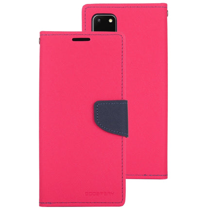 GOOSPERY FANCY DIARY For Galaxy S20+ Horizontal Flip PU Leather Case, with Holder & Card Slots & Wallet(Rose Red)-garmade.com