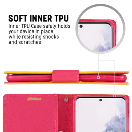 GOOSPERY FANCY DIARY For Galaxy S20+ Horizontal Flip PU Leather Case, with Holder & Card Slots & Wallet(Rose Red)-garmade.com