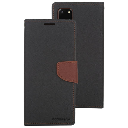 GOOSPERY FANCY DIARY For Galaxy S20+ Horizontal Flip PU Leather Case, with Holder & Card Slots & Wallet(Taupe)-garmade.com