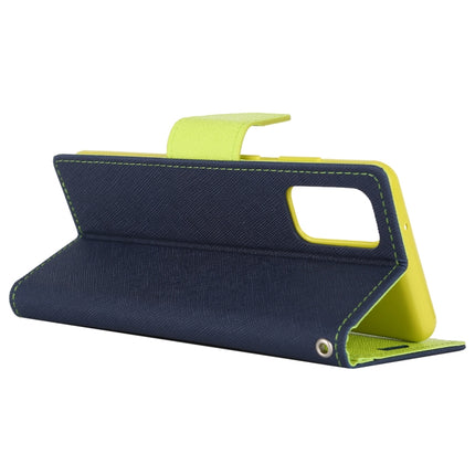 GOOSPERY FANCY DIARY For Galaxy S20+ Horizontal Flip PU Leather Case, with Holder & Card Slots & Wallet(Navy)-garmade.com
