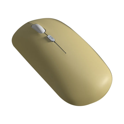 FOREV FVW312 1600dpi 2.4G Wireless Silent Portable Mouse(Yellow)-garmade.com