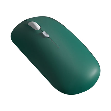 FOREV FVW312 1600dpi 2.4G Wireless Silent Portable Mouse(Dark Green)-garmade.com