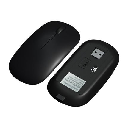 FOREV FVW312 1600dpi Bluetooth 2.4G Wireless Dual Mode Mouse(Black)-garmade.com