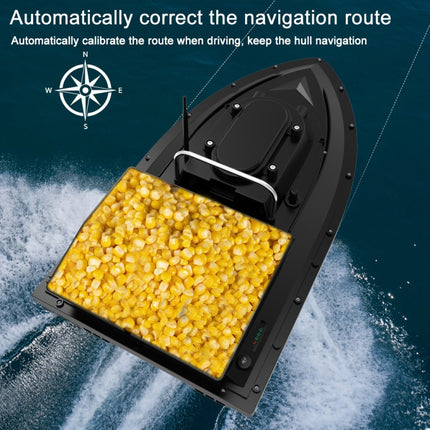 D12 Multi-function Intelligent Remote Control Nest Ship Fishing Bait Boat(EU Plug)-garmade.com
