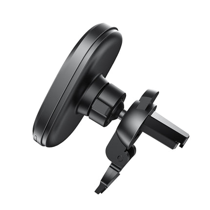ROCK W39 Shock-absorption Magnetic Car Wireless Charging Holder(Black)-garmade.com