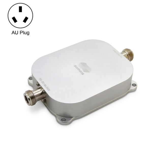 Sunhans 0305SH200780 2.4GHz/5.8GHz 4000mW Dual Band Outdoor WiFi Signal Booster, Plug:AU Plug-garmade.com