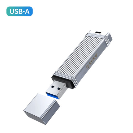 ORICO 128GB USB-A USB3.2 Gen1 USB Flash Drive, Read 260MB/s, Write 50MB/s (Silver)-garmade.com