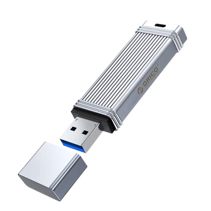 ORICO USB Flash Drive, Read: 100MB/s, Write: 50MB/s, Memory:64GB, Port:USB-A(Silver)-garmade.com