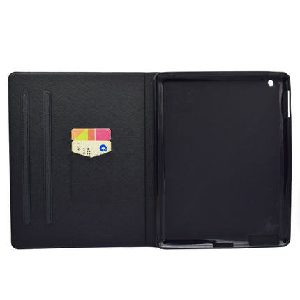 Electric Pressed Left Right Flat Feather Case with Sleep Function Pen Cover & Card Slot & Holder(Elephant)-garmade.com