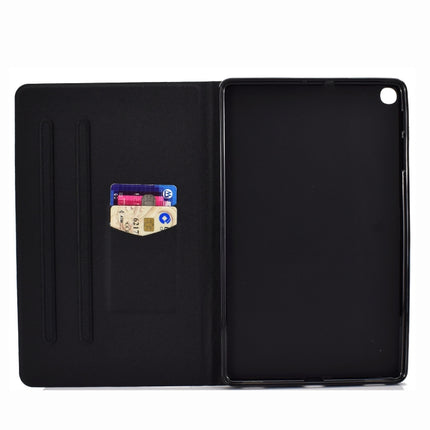 Electric Pressed Left Right Flat Feather Case with Sleep Function Pen Cover & Card Slot & Holder(Purple Fawn)-garmade.com