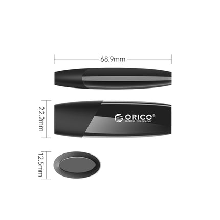 ORCIO USB2.0 U Disk Drive, Read: 10MB/s, Write: 3MB/s, Memory:4G(Black)-garmade.com