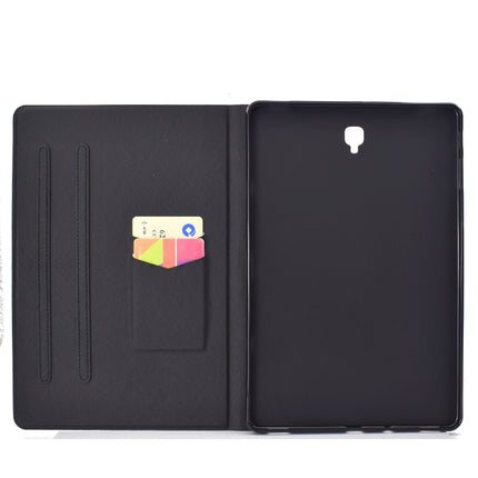 Electric Horizontal Flat Painted Leather Case with Pen Cover & Card Slot & Holder(Elephant)-garmade.com