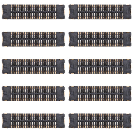 10pcs LCD Display FPC Connector On Motherboard For Xiaomi Mi 11 Lite 4G / Mi 11 Lite 5G / Mi 11 Lite 5G NE-garmade.com