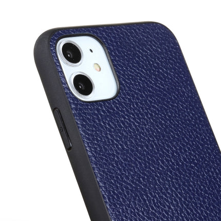 For iPhone 11 Pro Litchi Texture Genuine Leather Folding Protective Case(Green)-garmade.com
