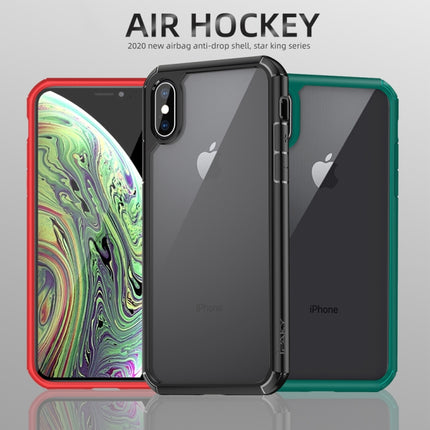 For iPhone XR iPAKY Star King Series TPU + PC Protective Case(Black)-garmade.com