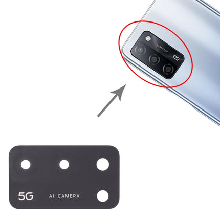 For OPPO A53S 5G 10 PCS Back Camera Lens-garmade.com