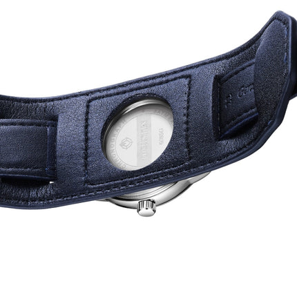 Ochstin 7231 Multifunctional Business Leather Wrist Wrist Waterproof Quartz Watch(Silver+Blue)-garmade.com