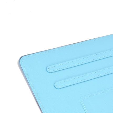 For iPad Pro 11 (2020) Sewing Thread Horizontal Painted Flat Leather Tablet Case with Sleep Function & Pen Cover & Anti Skid Strip & Card Slot & Holder(Panda)-garmade.com