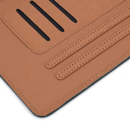 For iPad Pro 11 (2020) Sewing Thread Horizontal Solid Color Flat Leather Tablet Case with Sleep Function & Pen Cover & Anti Skid Strip & Card Slot & Holder(Light Star Brown)-garmade.com