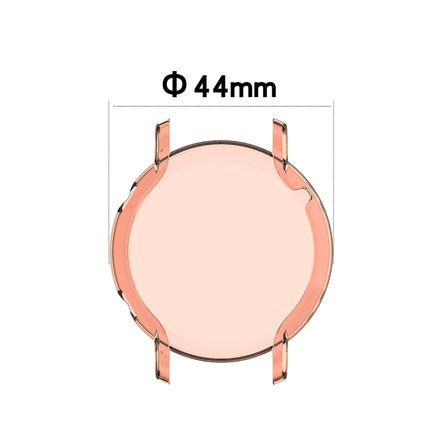 For Huawei Watch GT2 42mm Full Coverage Watch Protective Case with Screen(Transparent Pink)-garmade.com