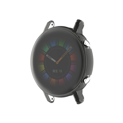 For Huawei Watch GT2 42mm Full Coverage Watch Protective Case with Screen(Transparent Black)-garmade.com