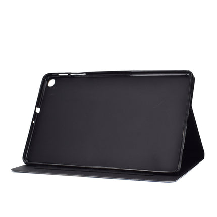 For Galaxy Tab S6 Lite Sewing Thread Horizontal Painted Flat Leather Case with Sleep Function & Pen Cover & Anti Skid Strip & Card Slot & Holder(Pony)-garmade.com