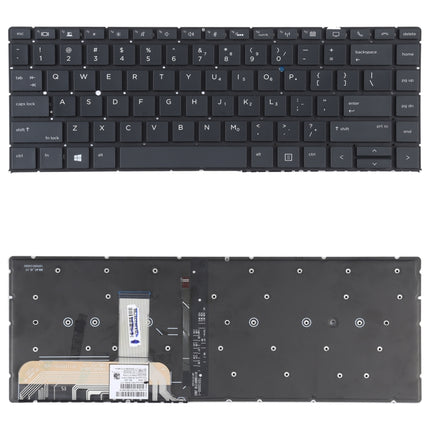 For HP Elitebook X360 1040 G4 1040 G5 US Version Keyboard with Backlight-garmade.com