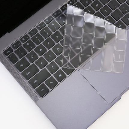 For Huawei MateBook X Pro (2019 / 2020) Transparent and Dustproof TPU Laptop Keyboard Protective Film-garmade.com