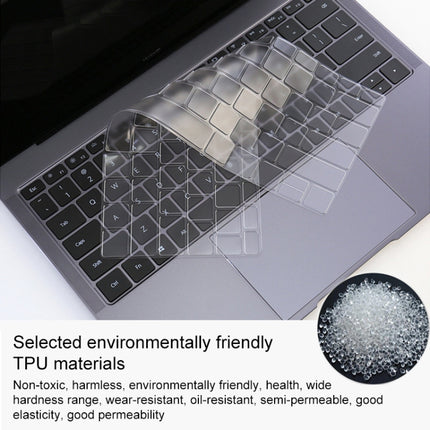 For Huawei MateBook D 14 inch Transparent and Dustproof TPU Laptop Keyboard Protective Film-garmade.com