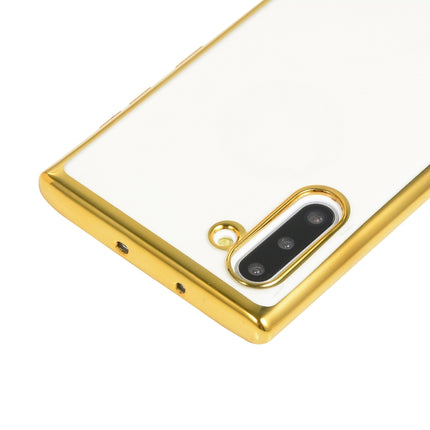 For Galaxy Note10 Electroplating TPU Protective Case(Rose Gold)-garmade.com