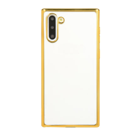 For Galaxy Note10 Electroplating TPU Protective Case(Gold)-garmade.com