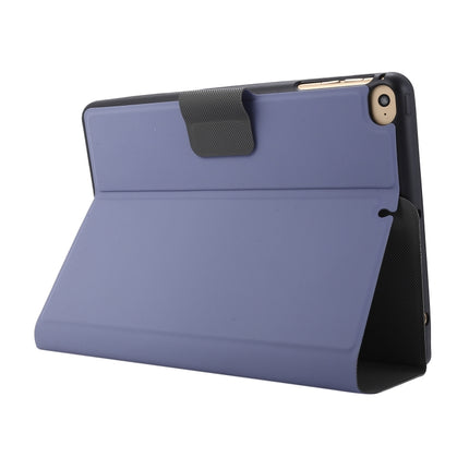 For iPad mini 5 / 4 / 3 / 2 / 1 Electric Pressed Texture Horizontal Flip Leather Case with Holder & Pen Slot(Lavender Gray)-garmade.com