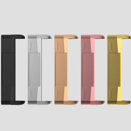 For Fitbit Versa 4 / Versa 3 / Sense 2 1 Pairs Watch Band Connector(Rose Pink)-garmade.com