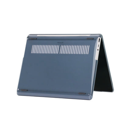 For Microsoft 12.4 inch Laptop Crystal Anti-drop Protective Case(Black)-garmade.com