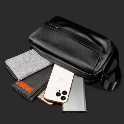 BANGE BG-2868 Business Fashion Waterproof Shoulder Bag(Black)-garmade.com