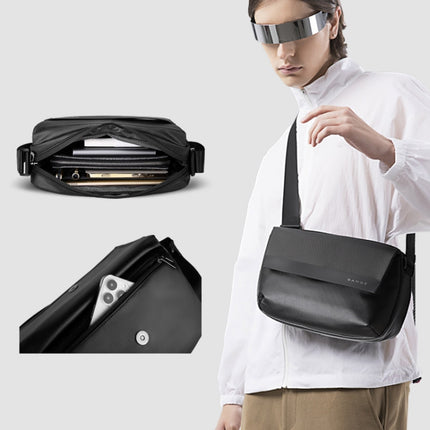 BANGE BG-2868 Business Fashion Waterproof Shoulder Bag(Black)-garmade.com