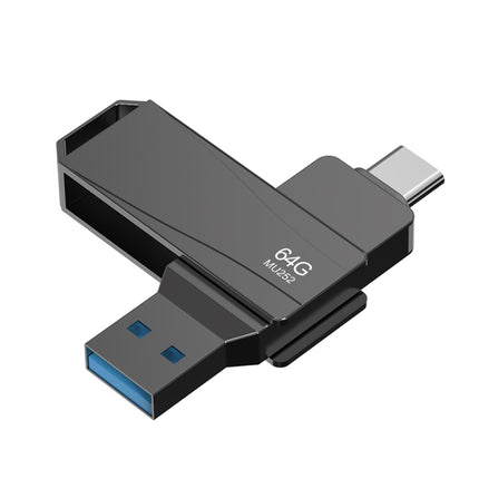Lenovo Thinkplus MU252 USB 3.1 + USB-C / Type-C Flash Drive, Memory:128GB-garmade.com