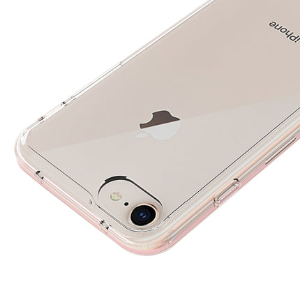 For iPhone SE 2020 Scratchproof TPU + Acrylic Protective Case(Transparent)-garmade.com
